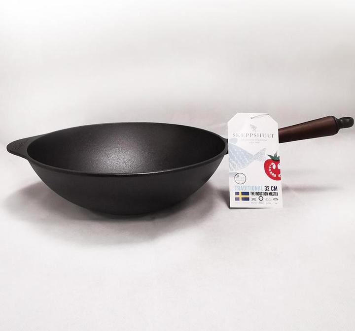 Actual product image Skeppshult Wok (32 cm, Wok, Cast iron)