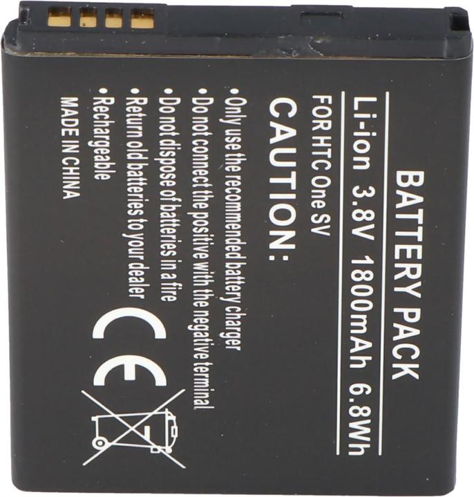 Actual product image AccuCell Akku HTC One SV