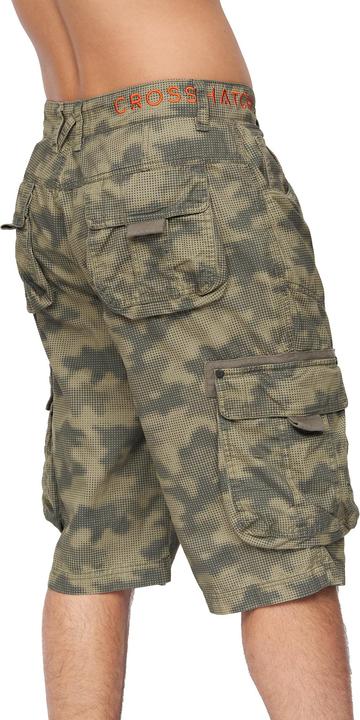 Produktbild Crosshatch Mens Hanwhere Camo Cargo Shorts (36)