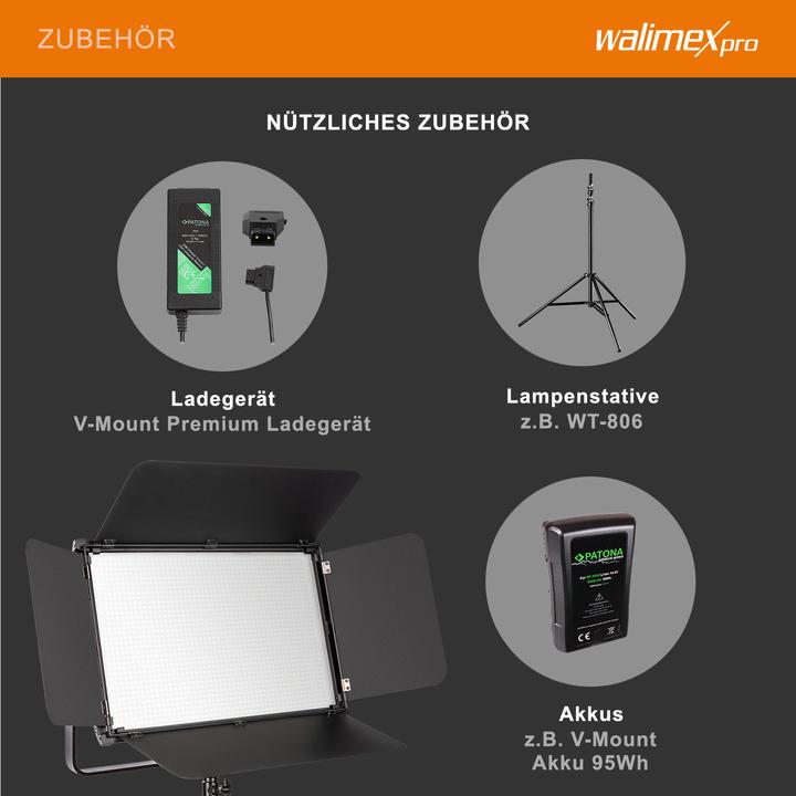 Produktbild Walimex pro LED Niova 150-F Pro Bi Color (Flächenleuchte)