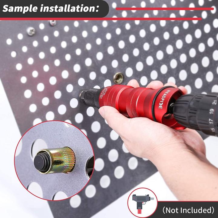 Actual product image Beaspire Rivet nuts adapter kit