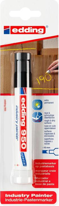 Actual product image Edding Industriemarker 950 (Black, 10 mm, 1 x)