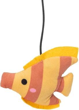 Produktbild Trixie Kattenhengel Vis Kunststof / Pluche - 46 Cm