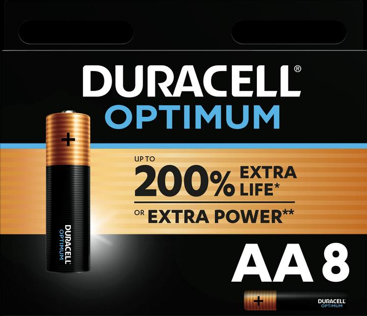 Immagine prodotto Duracell Optimum (8 pz., AA)