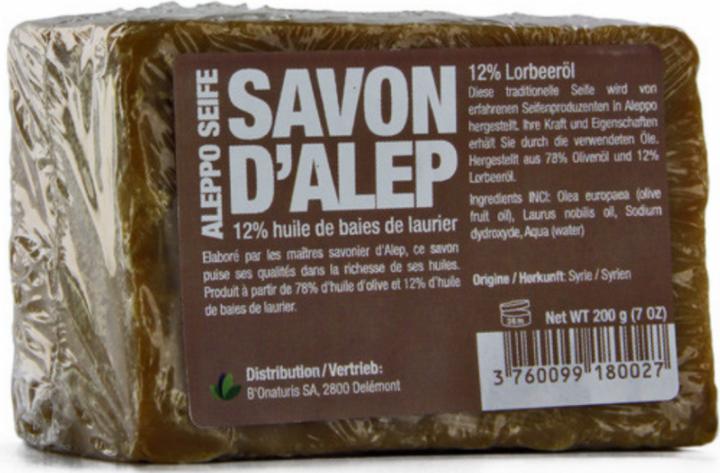 Produktbild B'Onaturis Aleppo Seife (Seifenlotion)