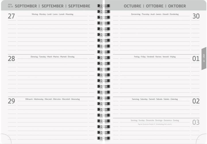 Nährwerte und Zutaten Schülerkalender Misty Forest Juli 2024 - Dezember 2025 schwarz (A5, Niederländisch, Englisch)