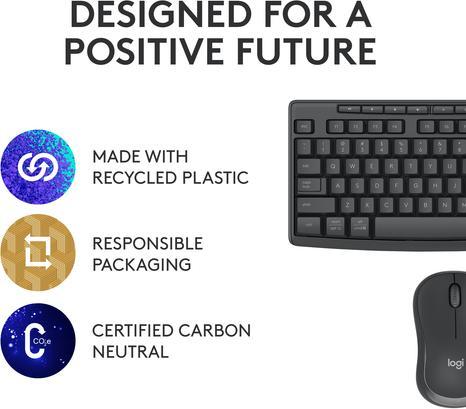 Image du produit Logitech MK370 Combo (DE, Sans fil)