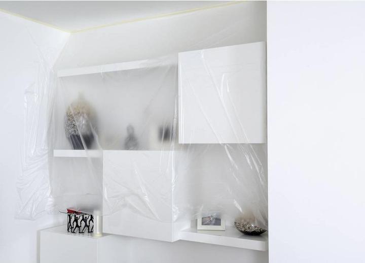 Actual product image tesa Painter's tape PROFESSIONAL, painter's tape incl. masking film (33 m, 1400 mm)