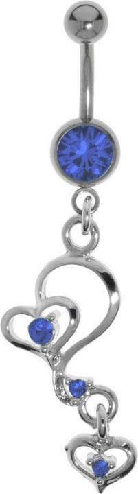 Bijouteria Bauchpiercing (Titan, Messing, Kristall)