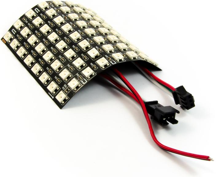 Produktbild Purecrea NeoPixel FlexMatrix 8x8 - 64 WS2812B RGB LED