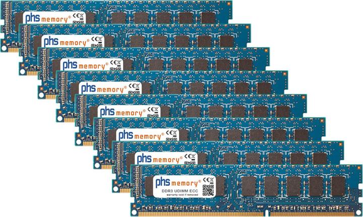 Immagine prodotto PHS-memory RAM adatta per Apple Mac Pro Eight Core 2.26GHz (inizio 2009) (Apple Mac Pro Eight Core 2.26GHz (inizio 2009), 8 x 8GB)