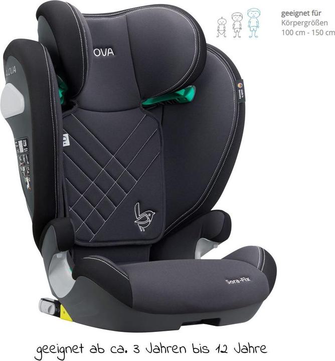 Immagine prodotto Avova Sora-Fix (Seggiolino per bambini, ECE R129/i-Size Standard)