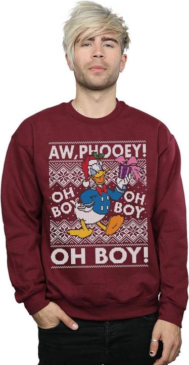 Produktbild Disney Donald Duck Christmas Fair Isle Sweatshirt (XXL)