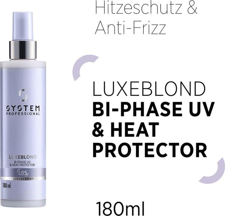 Actual product image System Professional LuxeBlond Bi-Phase UV & Heat Protector (180 ml)