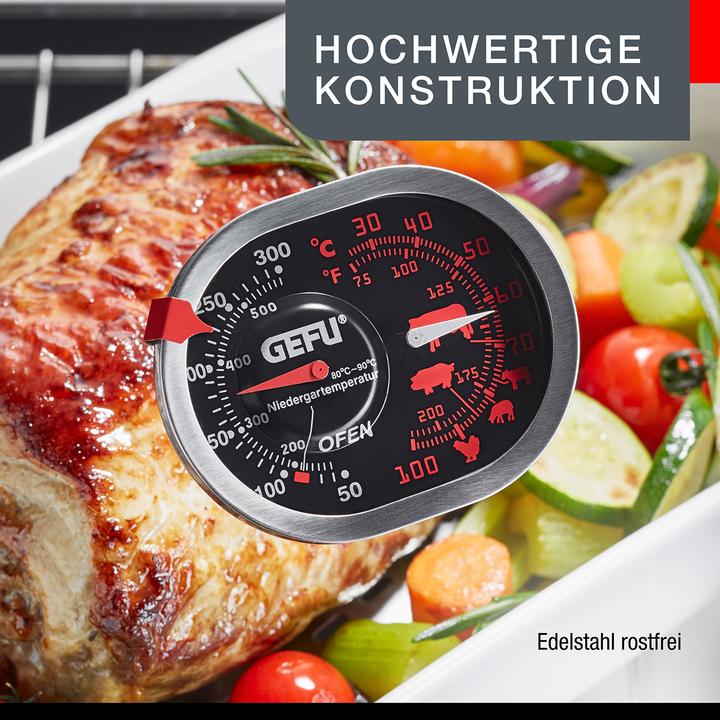 Image du produit GEFU Thermomètre à rôti et à four 3 en 1