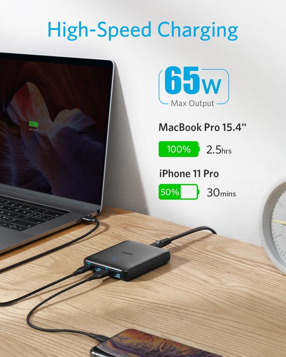 Actual product image Anker PowerPort Atom III Slim (65 W)