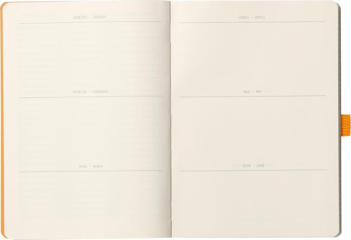 Image du produit Rhodia Goalbook couverture souple (A5, Quadrillé, Couverture rigide)