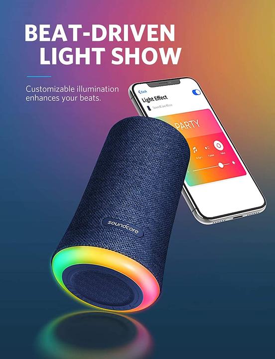 Actual product image soundcore Flare II (12 h, Rechargeable battery operated)