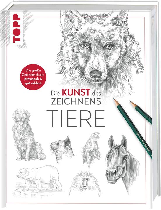 Produktbild Die Kunst des Zeichnens - Tiere (Deutsch, frechverlag, 2020)