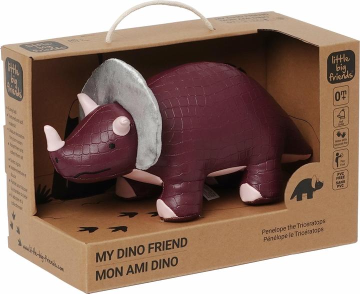 Produktbild Little Big Friends Dino Friends Penelope the Triceratops (25 cm)