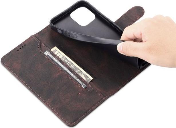 Actual product image MU Classic Retro Leather Bookcover Sleeve (Apple iPhone 14 Plus)