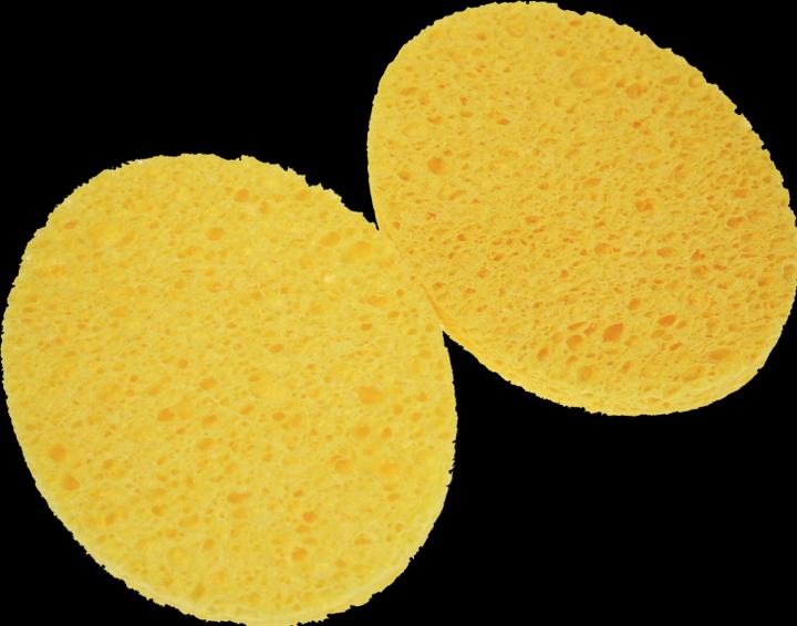 Produktbild Reinigungsschwämmchen, 2-er Pack, oval, Masse: 11,5 x 9 cm