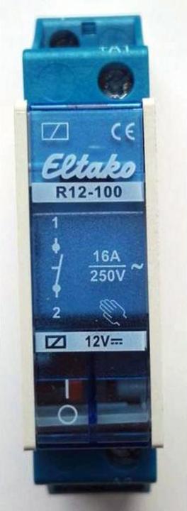 Produktbild Eltako Schaltrelais R12-100-12V DC