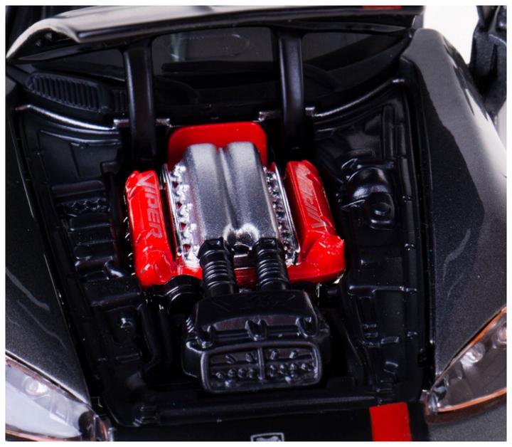 Produktbild Bburago 18/22114 Diecast 1:24 Official Dodge Viper SRT 10 ACR Gray with Red Details for 3+ Years (18