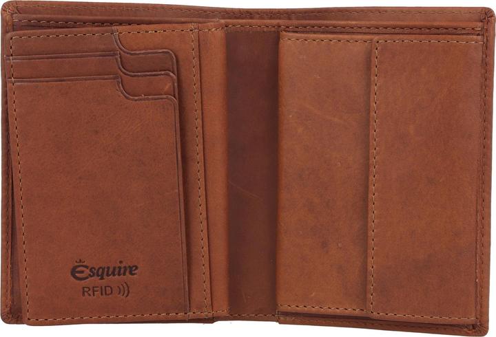 Actual product image Esquire Dallas wallet RFID protection leather 10 cm