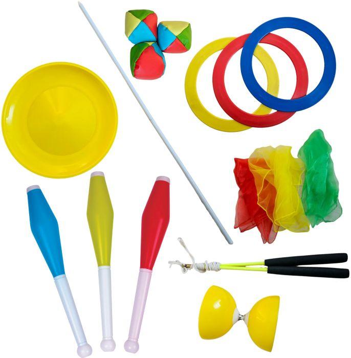 Actual product image Alldoro Juggling set in a rucksack