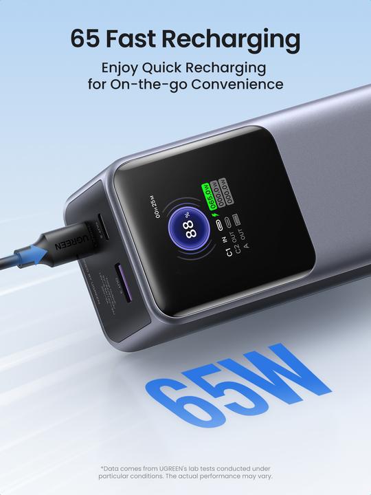 Image du produit Ugreen Nexode (25000 mAh, 200 W, 90 Wh)