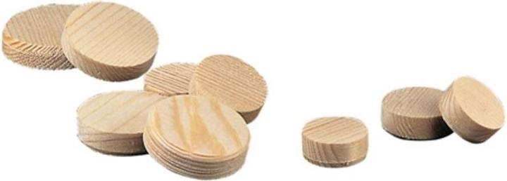 Produktbild Hermann Wolz Konusplättchen Ø 40 mm Kiefernholz Inhalt je Karton ca. 140 St. (140 Stk.)