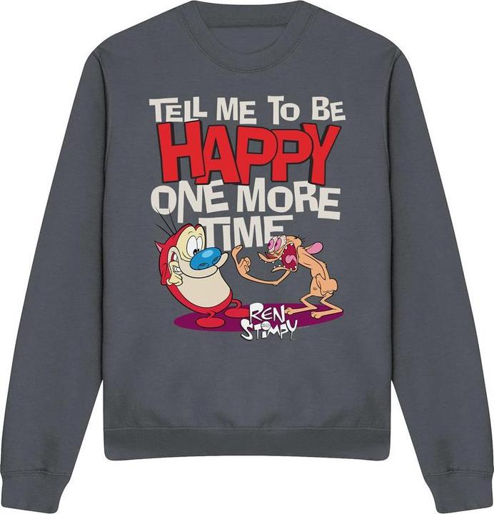 Produktbild Ren & Stimpy Tell Me To Be Happy Sweatshirt (XXL)