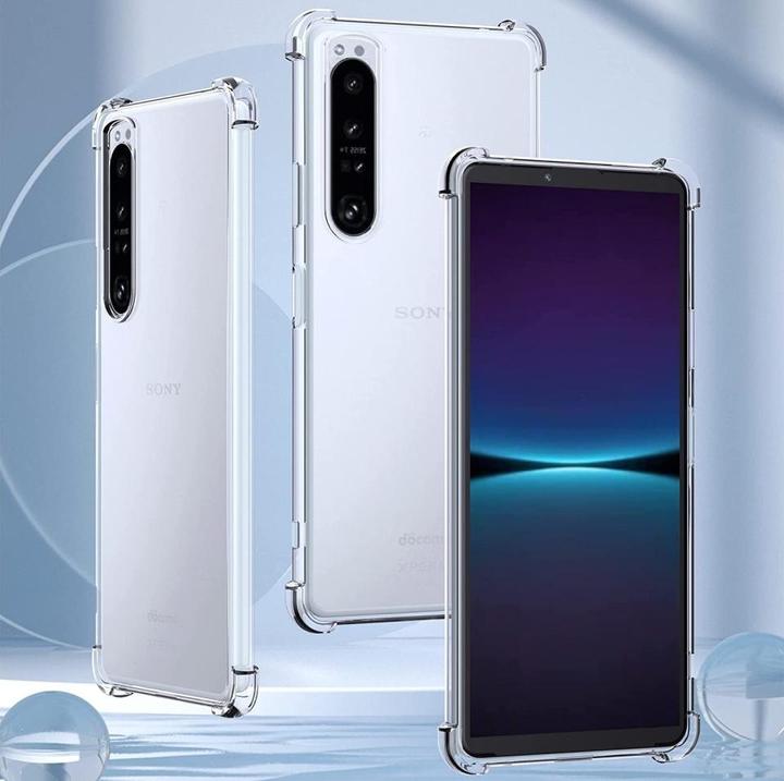 Actual product image Screenguard Crystal Soft Airbag Bumper (Sony Xperia 1 IV)