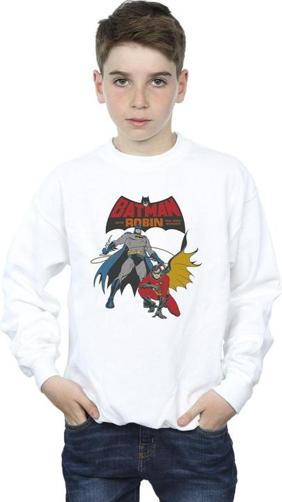 Actual product image Boys Batman And Robin Sweatshirt (152, 158)