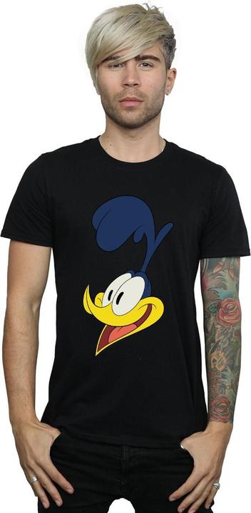 Actual product image Looney Tunes Mens Road Runner Face T-Shirt (3XL)