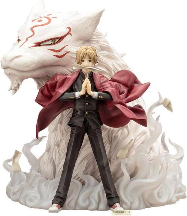 Actual product image Kotobukiya Natsume's Book of Friends ARTFX J Statue Takashi Natsume & Madara 20 cm