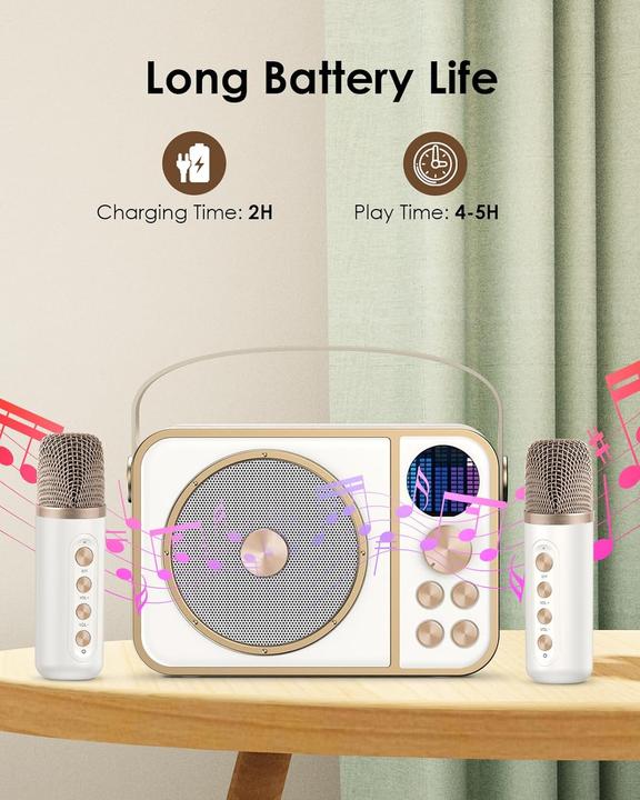 Actual product image Bescost Karaokemaschine (1x 10 W)