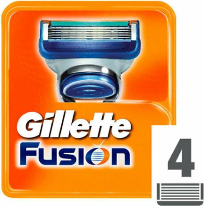 Image du produit Gillette Lames de rechange Gillete Fusion 4 pièces (4 x)