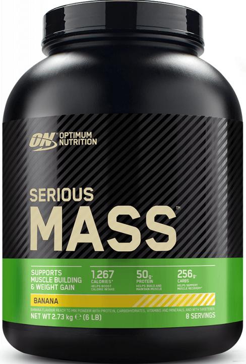 Actual product image Optimum Nutrition serious mass (Banana, 1 pcs., 2727 g)