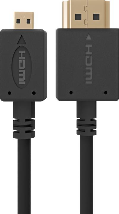 Actual product image Gembird HDMI (Typ A) — micro HDMI (Typ D) (1.80 m, HDMI)