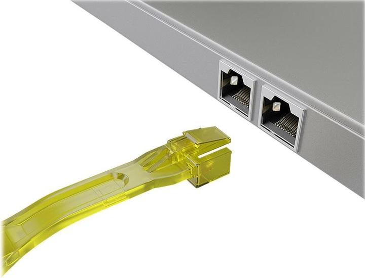 Actual product image Lindy RJ45 Port Blockers x 10 Yellow