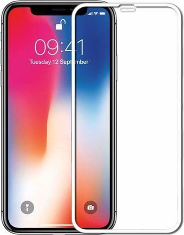 Actual product image Gsm City 5d Tempered Glass Iphone Xr White (1 Piece, Apple iPhone XR)
