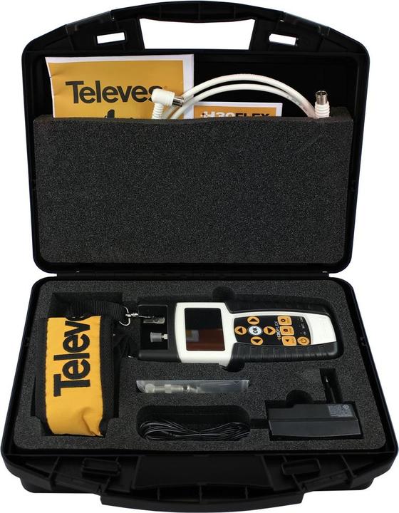Actual product image Televes H30S2C-K H30FLEX with DVB-S2 and DVB-C with case 593313