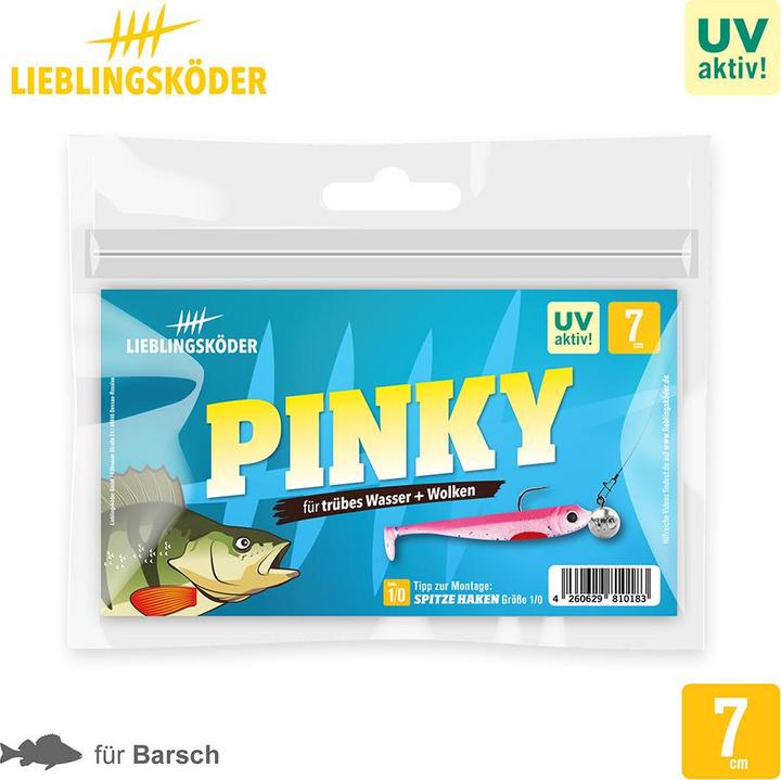 Produktbild Lieblingsköder Pinky (trübes Wasser, Wolken) (7 cm)