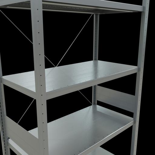 Actual product image Schulte Lagertechnik MULTIplus250 basic racking system with cross braces