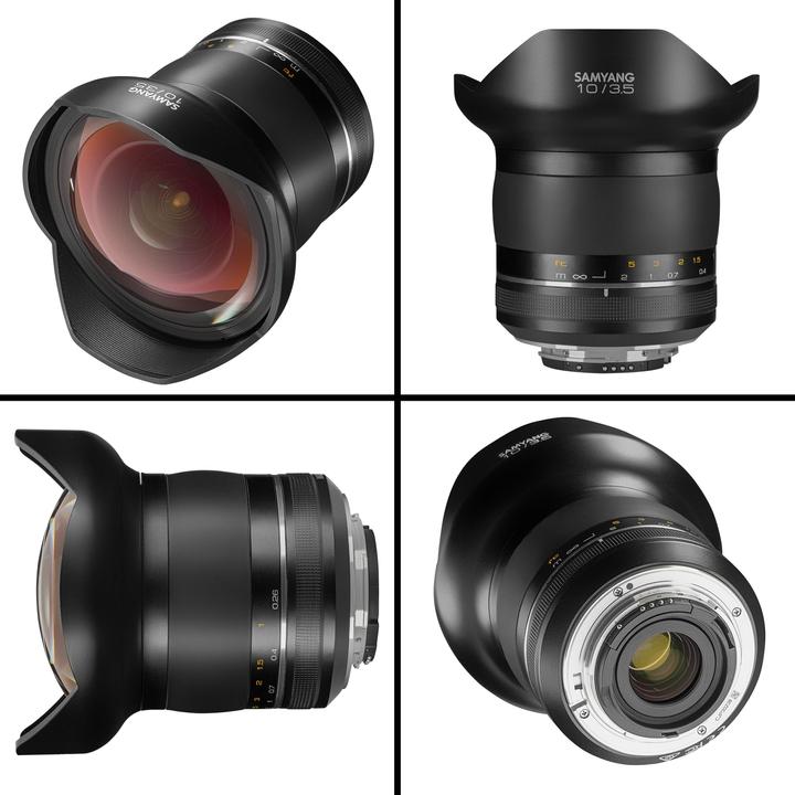 Image du produit Samyang Objectif XP 10mm F3.5 Nikon F Premium MF (Nikon F, APS-C / DX, Plein format)