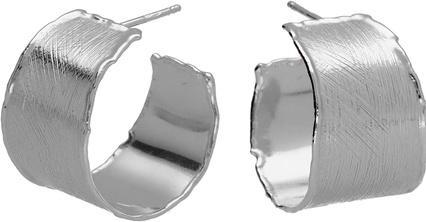 Image du produit Victoria Cruz Boucles d'oreilles Timeless hoop en argent New York A4803-HT