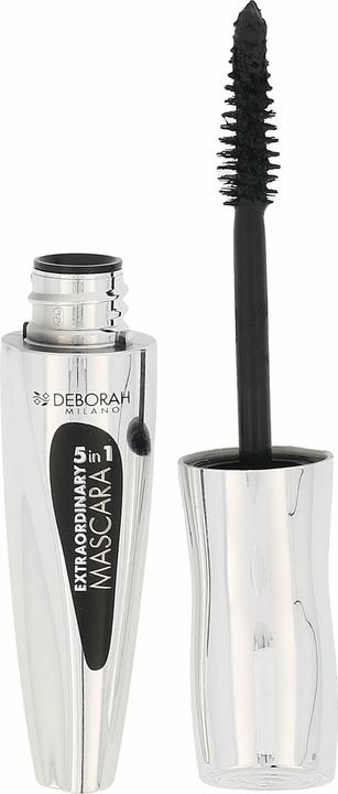 Produktbild Deborah Milano Mascara Extraordinary 5 in 1 Black (Schwarz)