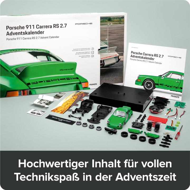 Actual product image Franzis Porsche 911 Carrera RS